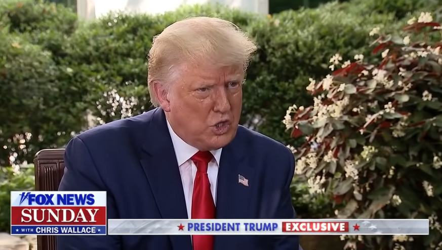 Donald Trump im Interview mit Fox News.