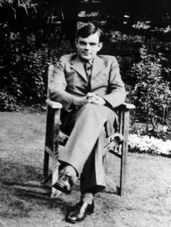 Turing um 1938. 