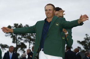 Da ist das beliebteste grüne Jacket im Golfsport für Jordan Spieth.