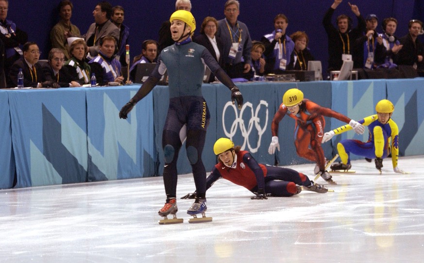 Steven Bradbury schreibt das schönste Olympia-Märchen überhaupt 