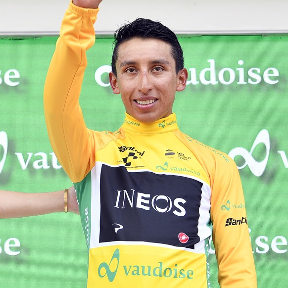 Das Gelbe Trikot kennt er bereits: Egan Bernal gewann zuletzt die Tour de Suisse.