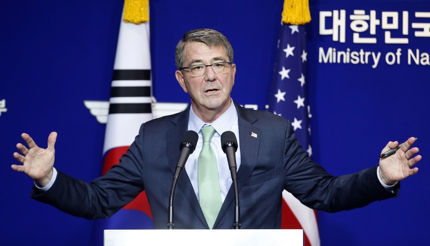 Der US-Verteidigungsminister Ashton Carter.