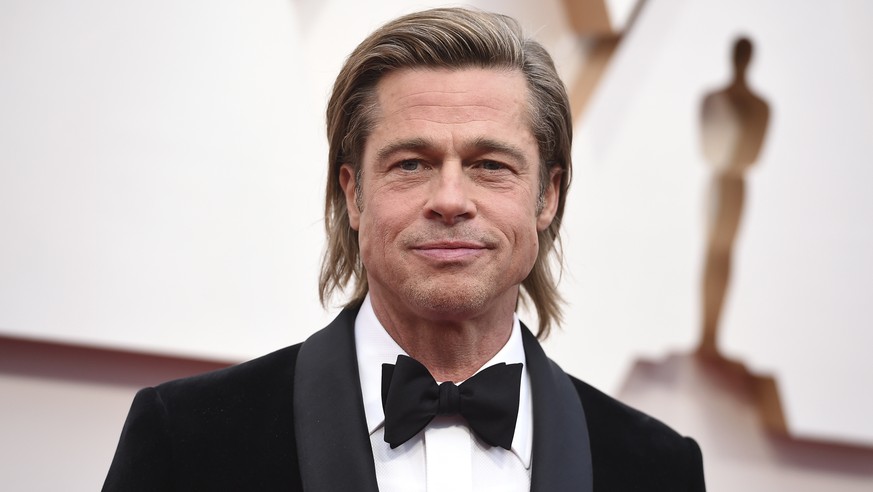 Brad Pitt arrives at the Oscars on Sunday, Feb. 9, 2020, at the Dolby Theatre in Los Angeles. (Photo by Jordan Strauss/Invision/AP)
Brad Pitt