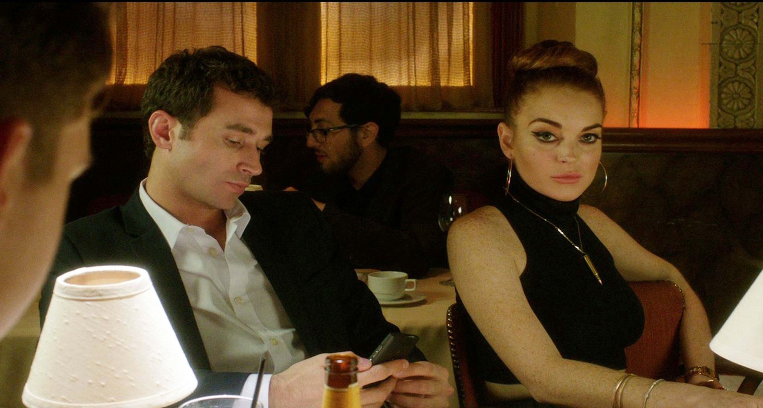 Sieht ein bisschen aus wie Porno, ist aber keiner: James Deen mit Lindsay Lohan in «The Canyons».