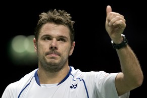 Stan Wawrinka bezwingt&nbsp;Garcia-Lopez in Rotterdam trotz eines Kaltstarts.