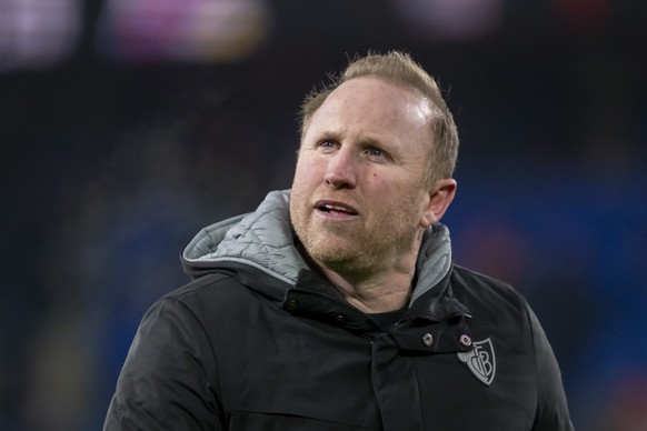 Cheftrainer Ludovic Magnin (FCB) nach dem Fussball Meisterschaftsspiel der Swiss Super League zwischen dem FC Basel 1893 und dem FC Sion im Stadion St. Jakob-Park in Basel, am Sonntag, 18. Januar 2026 ...