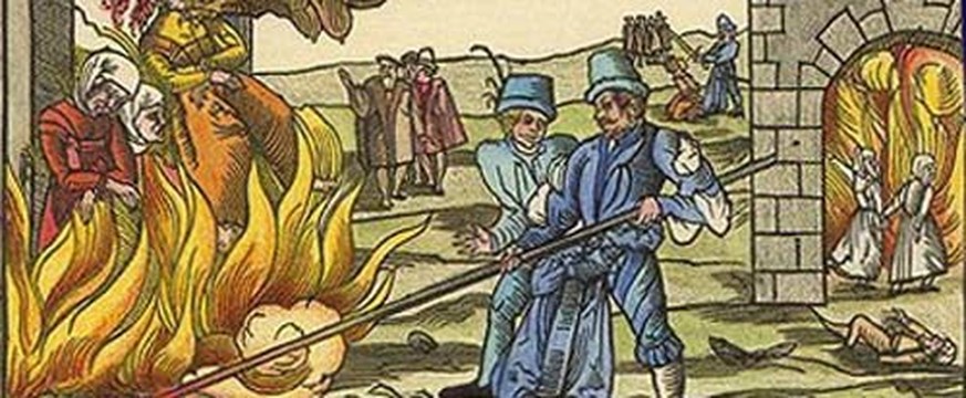 Hexenverbrennung in Deutschland im 16. Jahrhundert: Der Wahn der Hexenverfolgung in Europa ist nicht mit der Situation in China vergelichbar.&nbsp;&nbsp;