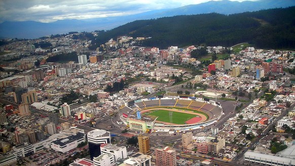Hier wird gespielt: Im&nbsp;Atahualpa-Stadion in Quito.
