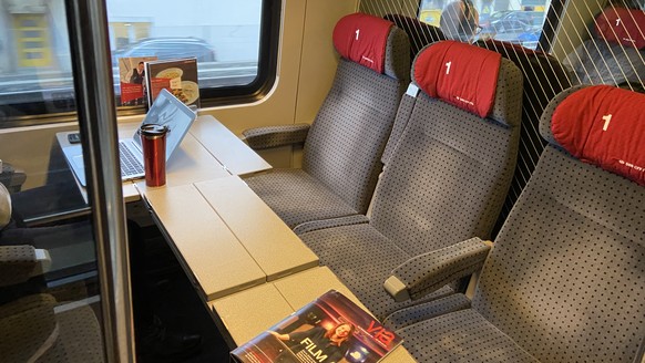 Gähnende Leere herrscht in der 1. Klasse.