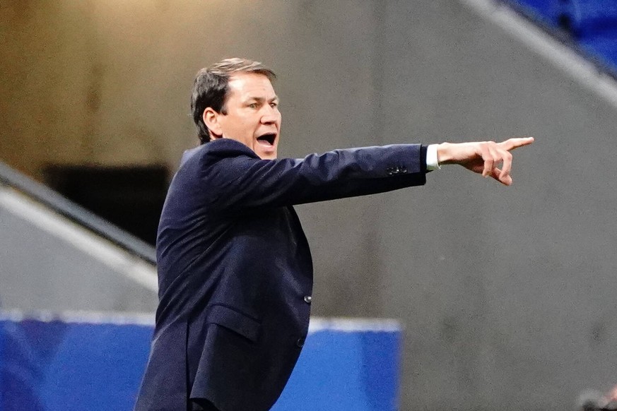 Rudi Garcia Entraineur de Lyon FOOTBALL : Lyon vs OGC Nice - Ligue 1 Uber Eats - Lyon - 23/05/2021 NorbertScanella/PanoramiC PUBLICATIONxNOTxINxFRAxITAxBEL