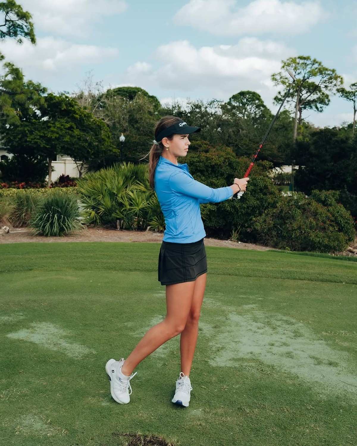 Kai Trump est une étoile montante du golf aux Etats-Unis mais elle ne doit pas se laisser perturber par sa récente célébrité.