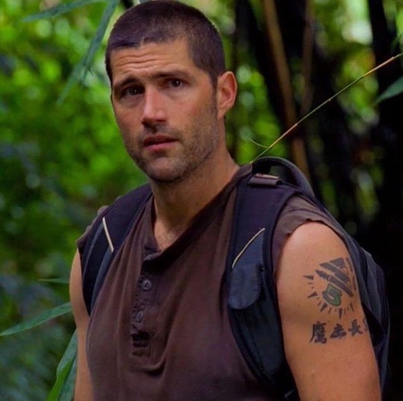 matthew fox in lost