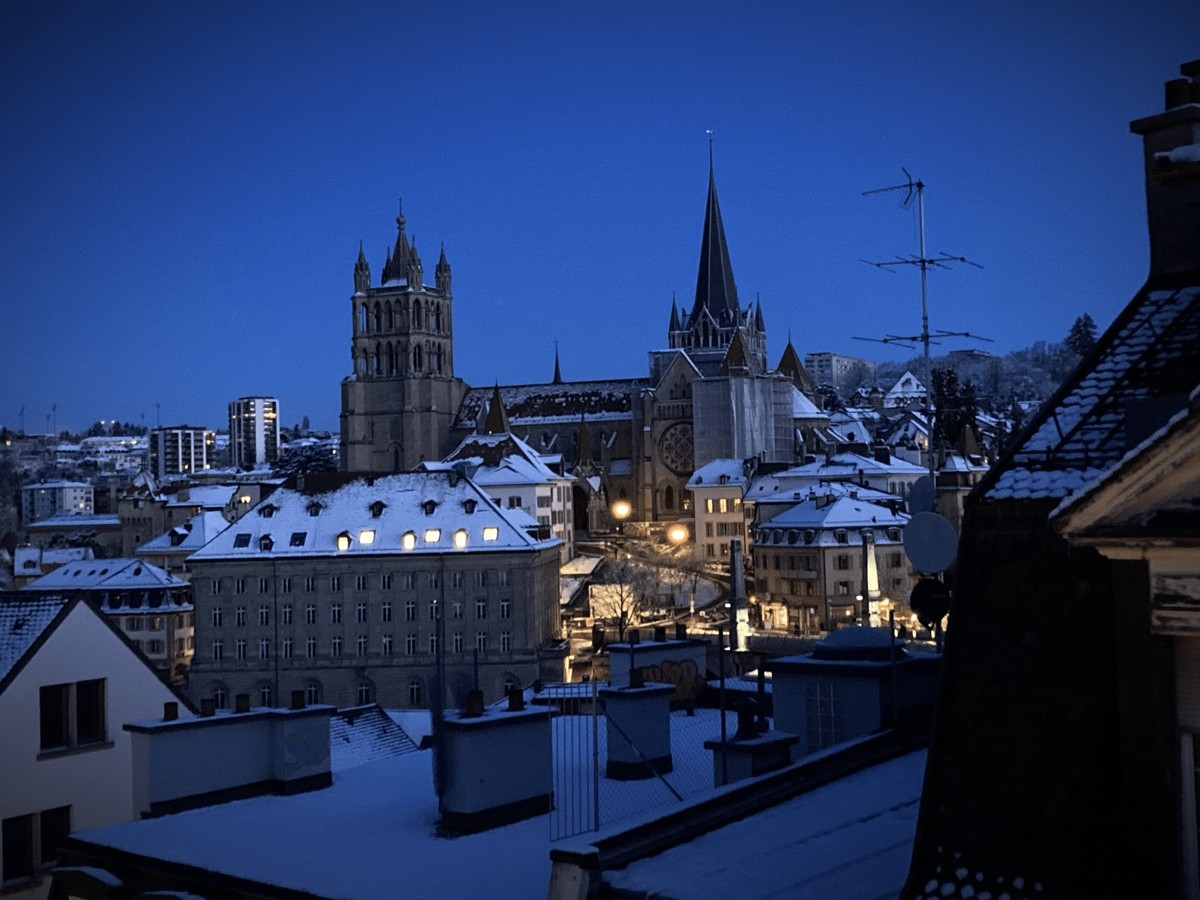 A quelques exceptions près, la météo était bien au-dessous de 0°C dans la totalité de la Suisse.