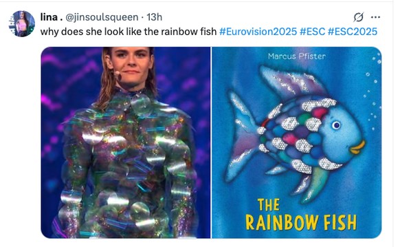 hazel brugger esc 2025 2. halbfinale