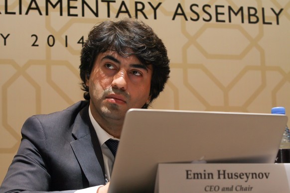 Zuflucht in der Schweiz: Journalist Emin Huseynov.
