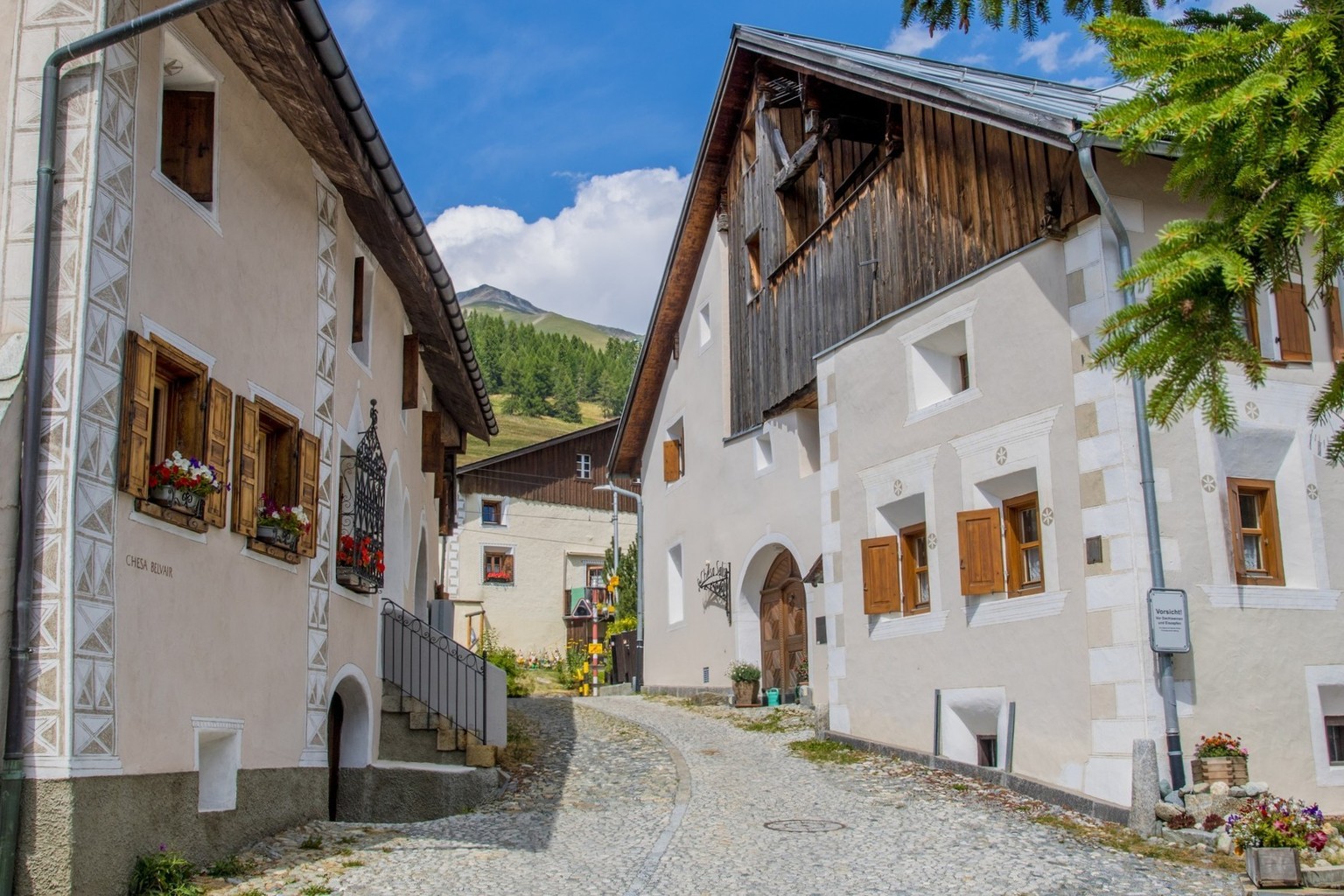 Swissvillages die schönsten Dörfer der Schweiz Rauszeit Madulain GR