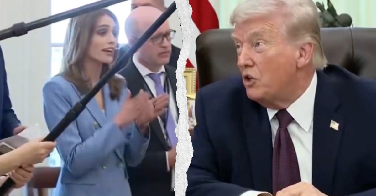 Trump pöbelt Journalistin an und gibt sich bezüglich Iran siegessicher