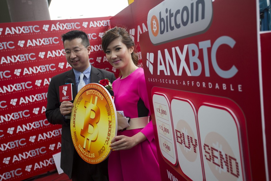 Bitcoin-Messe in Hongkong. Die Chinesen lieben die Kryptowährung.