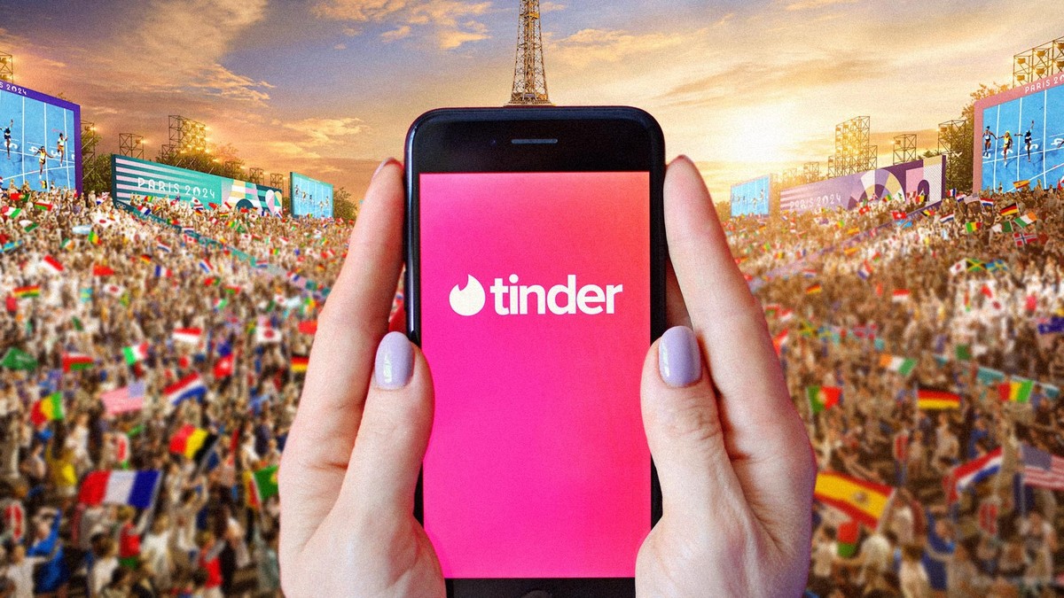 Tinder voit sa fréquentation s'envoler lors des Jeux olympiques de Paris.