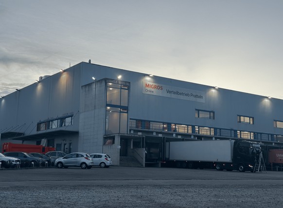 Migros Online Verteilbetrieb Logistikzentrum