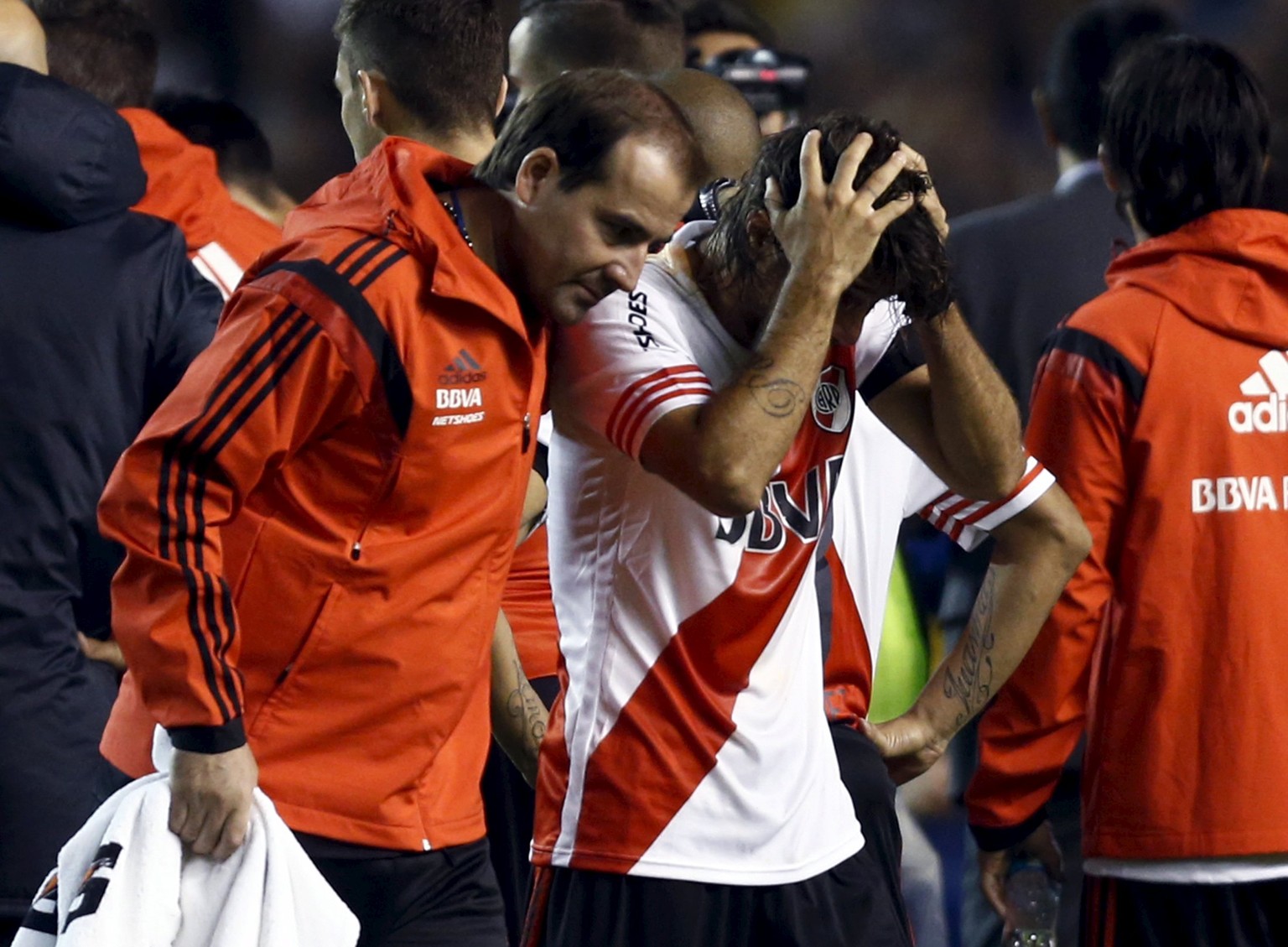 Die Spieler von River Plate wurden Opfer einer Fan-Attacke.&nbsp;