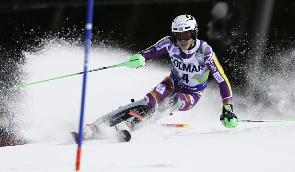 Kristoffersen heute mit einem starken zweiten Lauf.