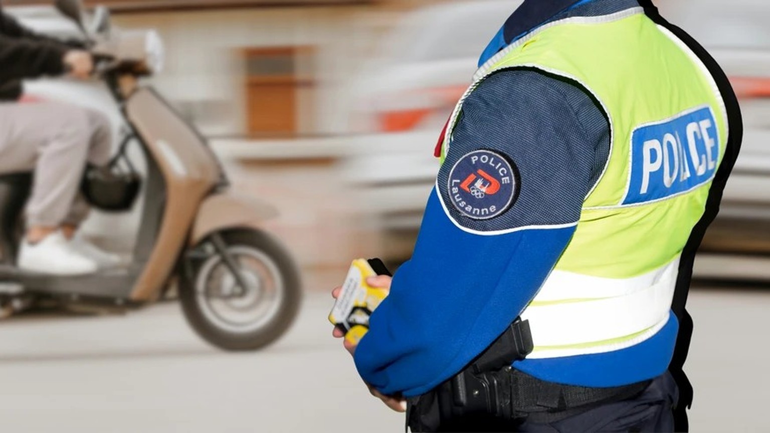 Polizei Lausanne Teaserbild Roller