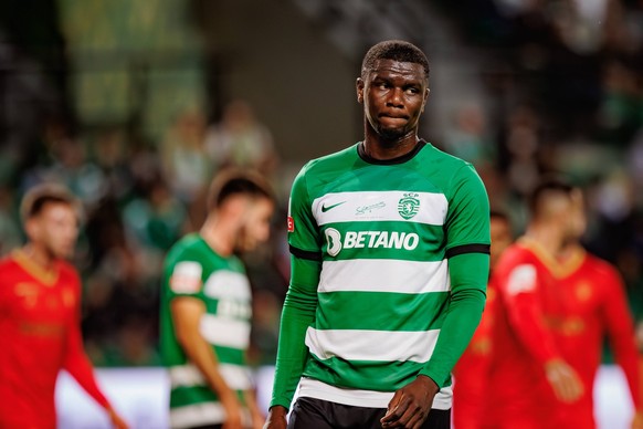 Ousmane Diomande during Liga Portugal 23/24 game between Sporting CP and Gil Vicente FC, Estadio Jose Alvalade, Lisbon, Portugal. Maciej Rogowski Lisbon Estadio Jose Alvalade Portugal Copyright: xMaci ...
