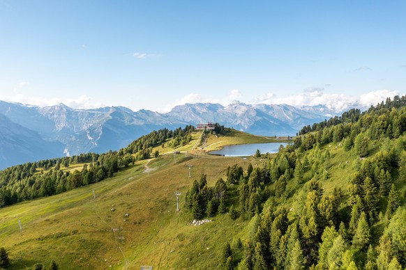 Rauszeit Spielplätze mit Aussicht Tracouet Nendaz