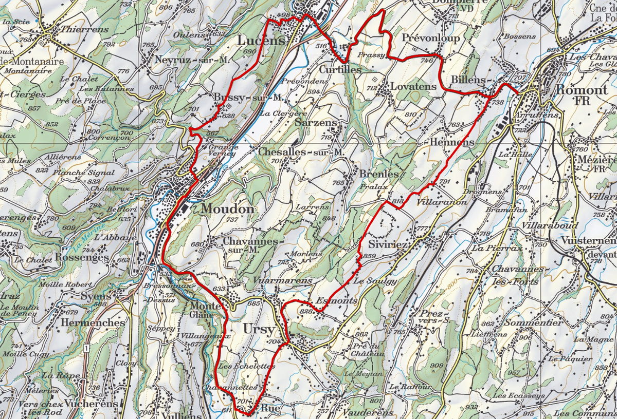 Die schönsten Velo-Ausflüge der Schweiz ROMONT