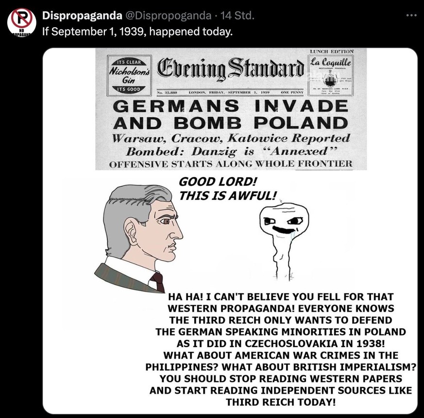 Tweet zu Rechtsrutsch in Deutschland und AfD-Wahlerfolg.