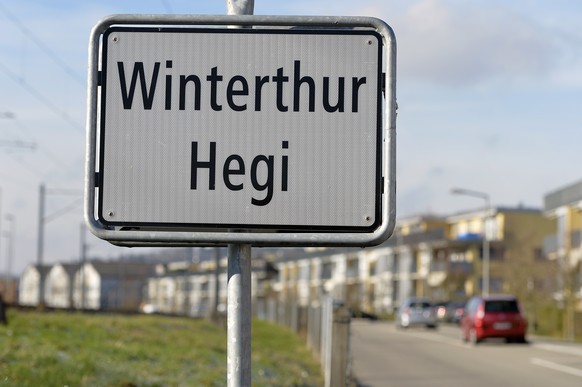 Hofackerstrasse im Winterthurer Quartier Hegi, aufgenommen am Dienstag, 24. November 2015. Laut dem Syrien-Kenner Kurt Pelda, der intensive Recherchen getaetigt hat, soll es im Umfeld der An&#039;Nur- ...