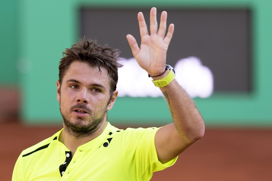 Trumpft in Genf bislang gross auf: Stan Wawrinka.