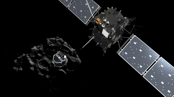 Liefert allerlei neue Erkenntnisse: Kometenmission «Rosetta».<br>