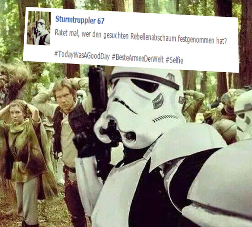 Wenn «Star Wars»-Charaktere Facebook hätten – das würden sie posten
