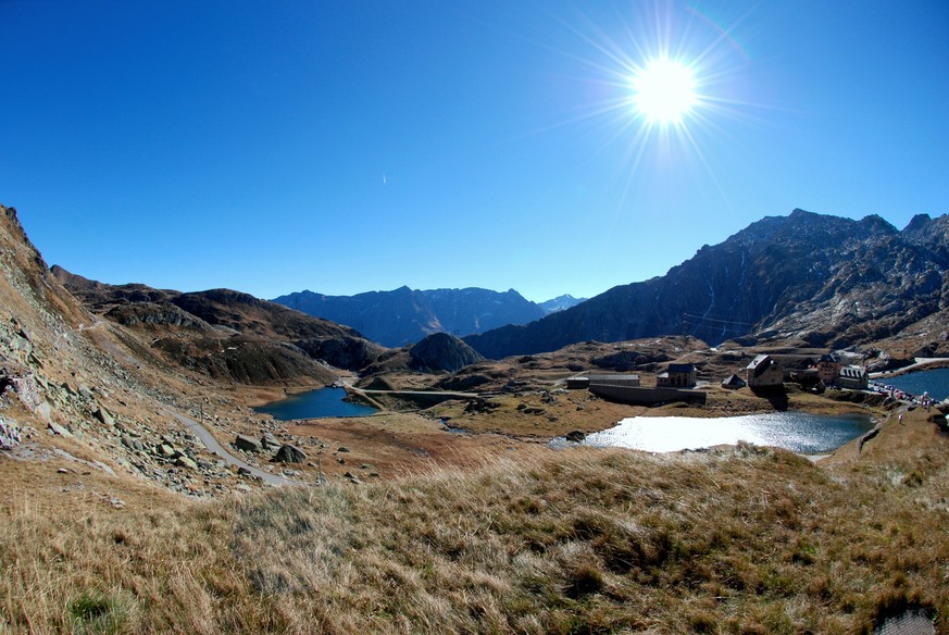 Der Gotthardpass gab dem Gebirgsmassiv den Namen.&nbsp;