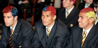 Fundstück des Tages: So feierten Figo, Rivaldo und Anderson den Meistertitel 1998 