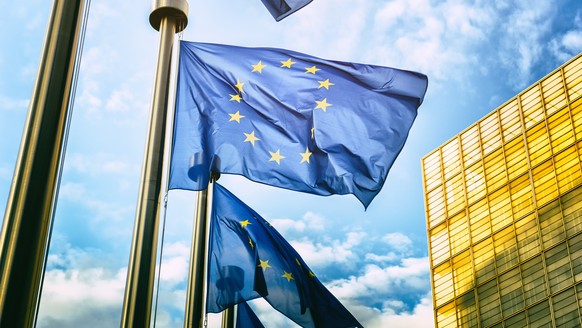 EU flag European Union flag