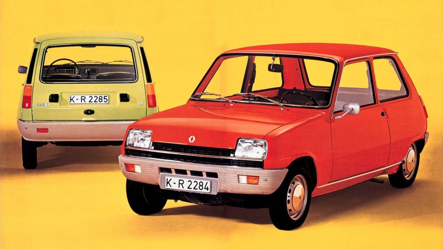 Der erste Renault 5 von 1972.