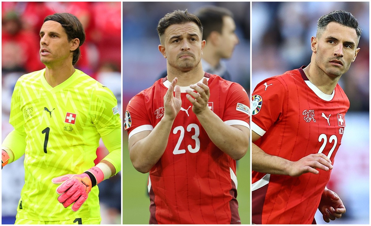 Yann Sommer, Xherdan Shaqiri, Fabian Schär