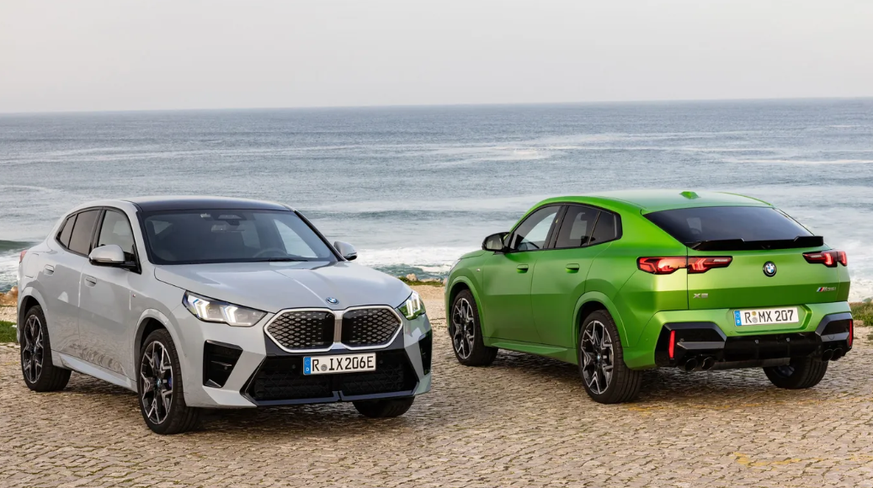 Auffälliger Look: Der neue BMW X2.