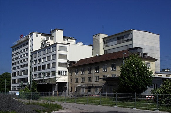 Knorr-Produktionsstätte in Thayngen.