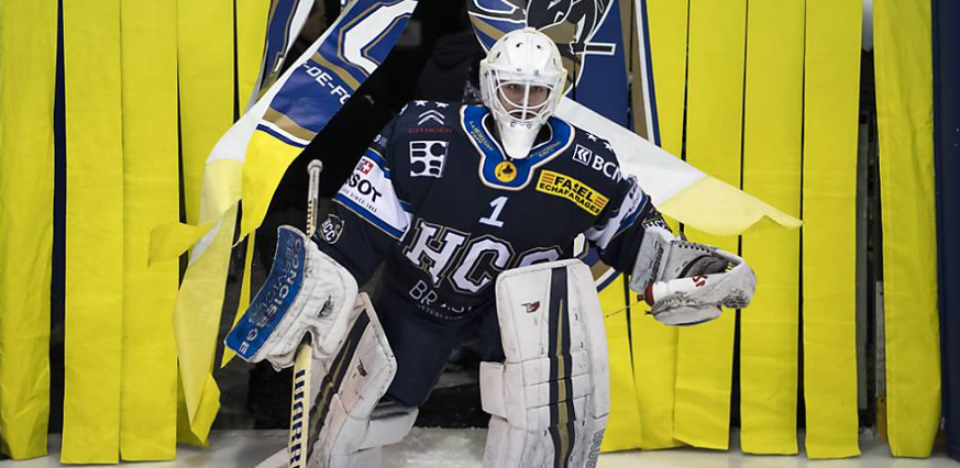 Die Playoffs gehen für Goalie Tim Wolf (Bild) und den HC La Chaux-de-Fonds in seiner Jubiläums-Saison (100 Jahre HCC) ab nächster Woche mit dem Final weiter.