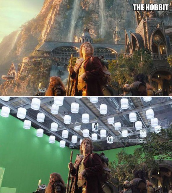 Der Herr der Ringe Green Screen