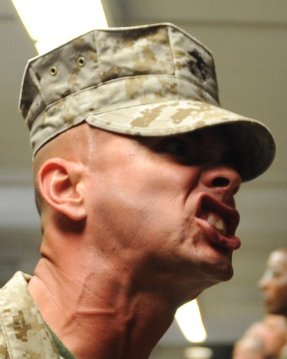 Gunnery Sgt. Shawn D. Angell is a drill instructor at the Officer Candidate School aboard Marine Corps Base Quantico, Va., dedicated to training, educating, evaluating and screening the many candidate ...