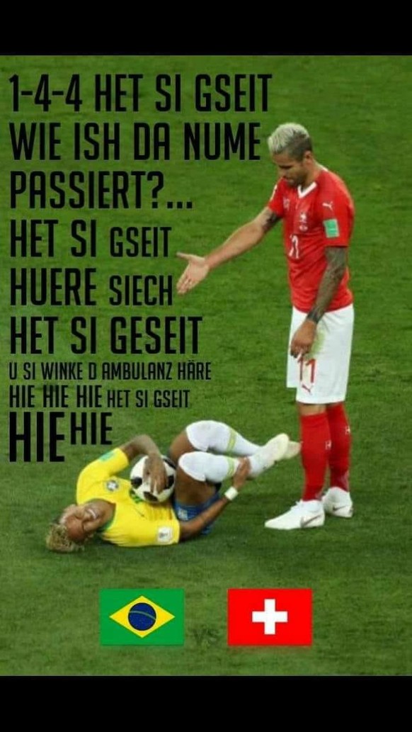 Papa Valon tröstet Baby Neymar – und 6 weitere unheimliche Begegnungen