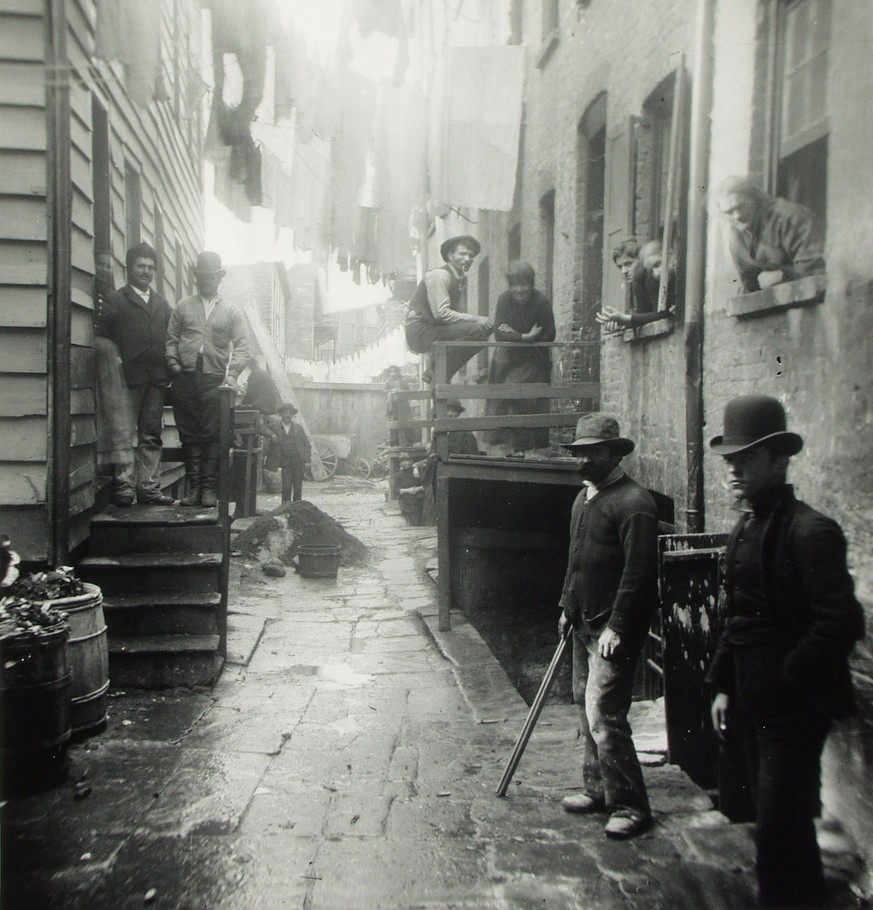 Kein Ort für Ladys: Bandit's Roost, eine Seitengasse der berüchtigten Mulberry Street.