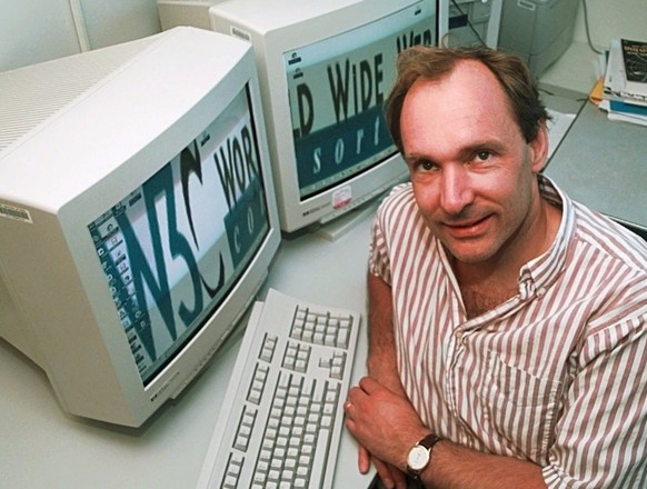 Tim Berners-Lee im Jahr 1998.