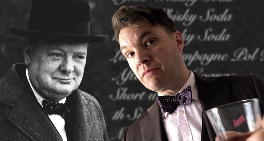 Ich habe einen Tag lang versucht, so viel wie Winston Churchill zu trinken. So war's