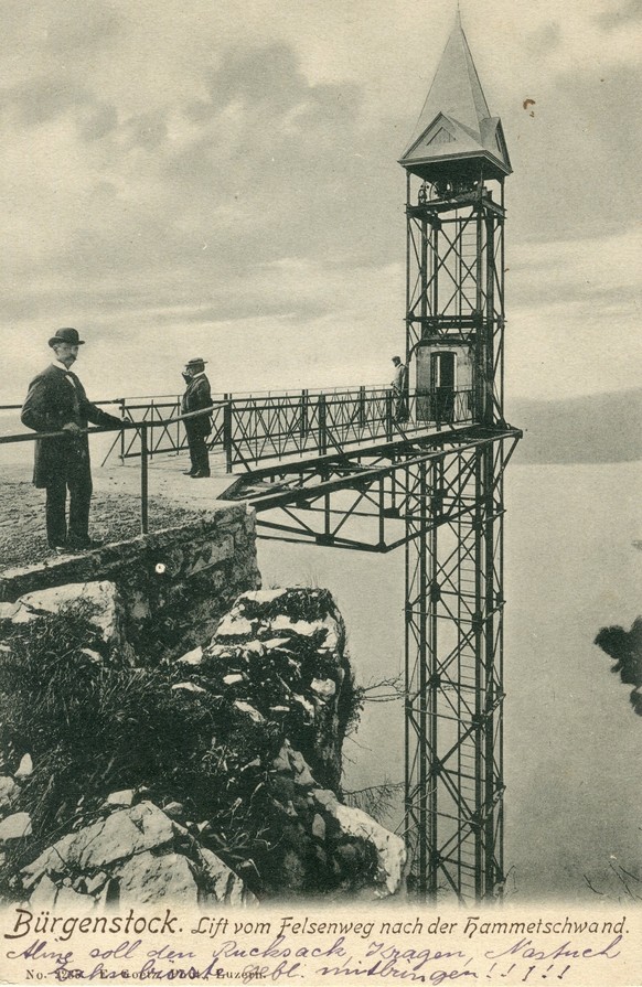 Hammetschwand Bürgenstock Rauszeit alte Transportmittel